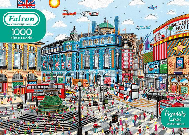 Actual product image Jumbo 11354 - Contemporary Piccadilly Circus, jigsaw puzzle, 1000 pieces (1000 pieces)