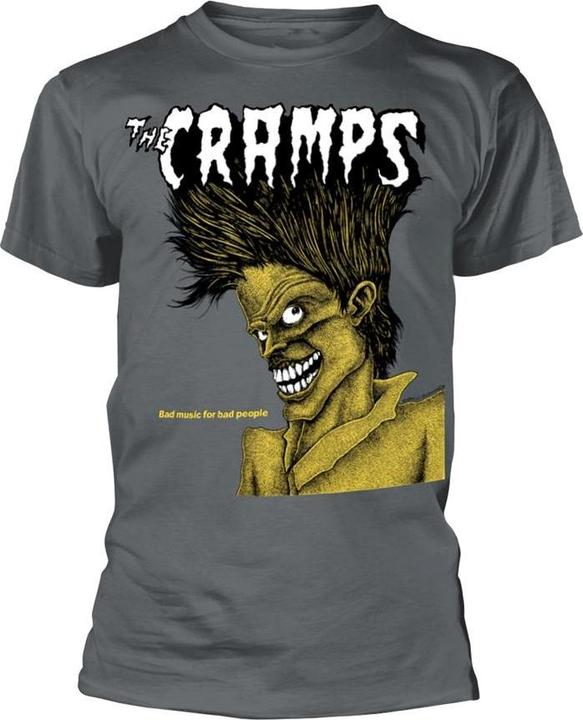 Actual product image Universal Textiles Unisex Adult Bad Music For Bad People T-Shirt (L)