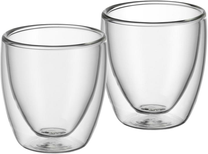 WMF Doppelwandige Espressotassen Set 2tlg (80 ml, 2 x)
