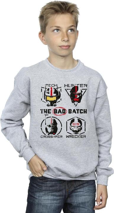 Actual product image Star Wars Boys Clone Force 99 Sweatshirt (104)