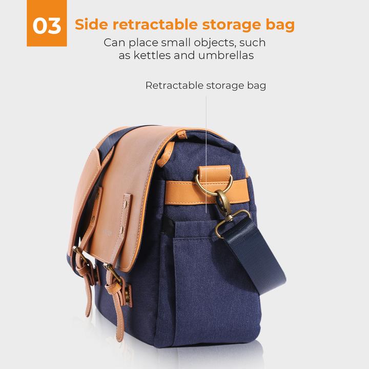 Image du produit K&F Concept Sac à bandoulière 10 litres (KF-13.062V1) (Sac à bandoulière pour appareil photo, 10 l)
