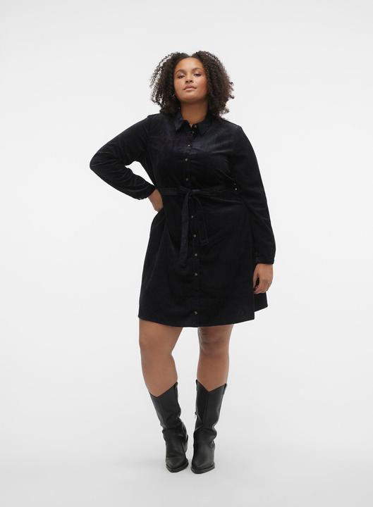 Produktbild Vero Moda VMNINA Kurzes Kleid Hemdblusenkleid (48)