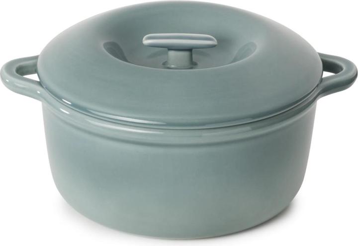 Actual product image Revol Bombance round oven casserole 26 cm orzell cloud grey (26 cm, Casserole + Stewpot)