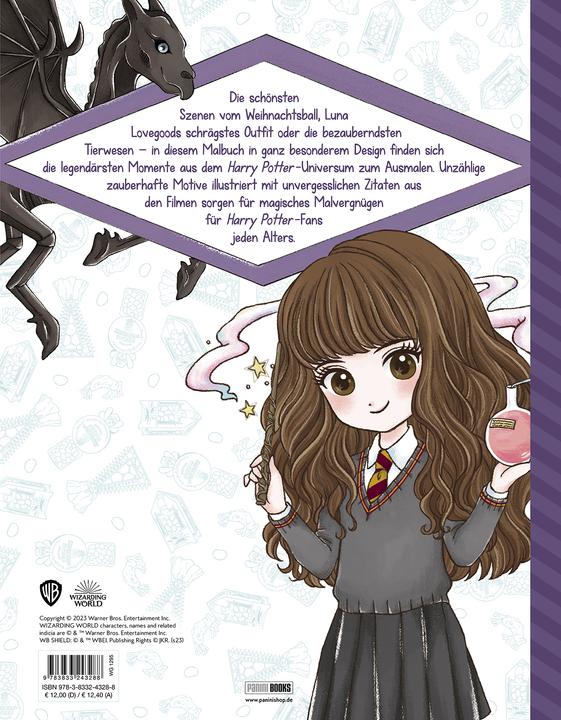 Actual product image Panini Harry Potter Magical Colouring Book