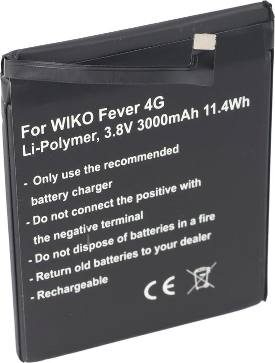Immagine prodotto Wiko Febbre della batteria, FEVER 4G Batteria TLP15J15