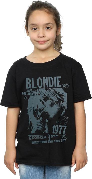 Immagine prodotto Blondie Tour 1977 Chest Maglietta Ragazze (128)