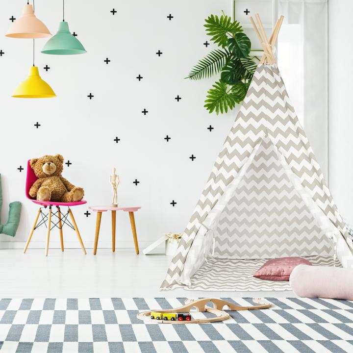 Actual product image Relaxdays Play Tent Teepee, Wigwam Bag