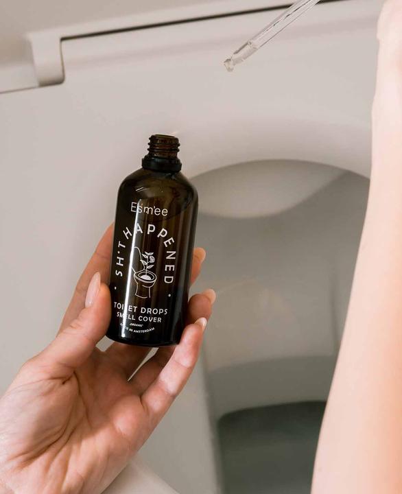Actual product image Esmée Toilet Drops - Smell Cover Sh*t Happened