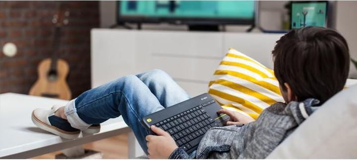 Actual product image Logitech K400 Plus (DE, Wireless)