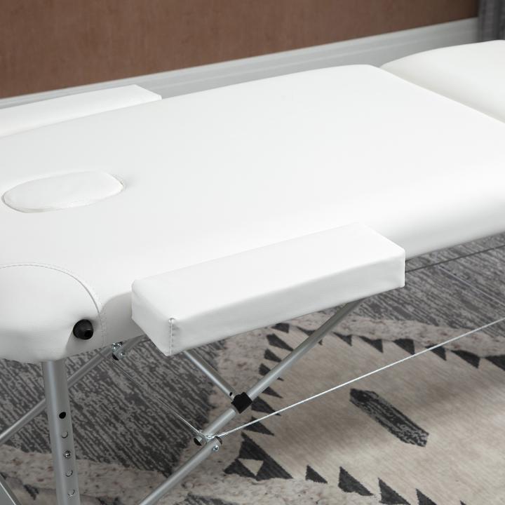 Image du produit Homcom Table de massage avec cadre léger en aluminium, pliable et rembourrée