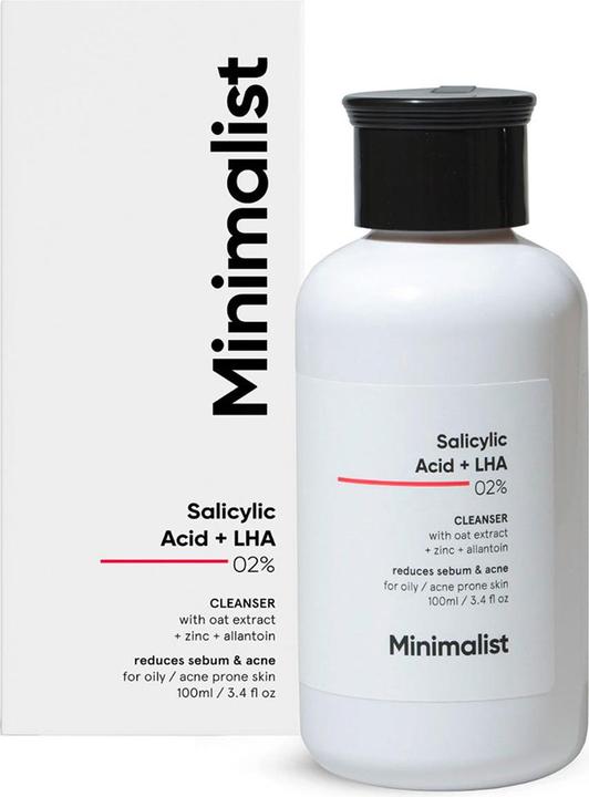 Produktbild Minimalist Salicylic Acid + LHA 02% Cleanser (100 ml)