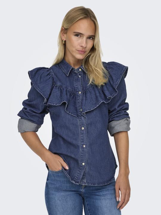 Produktbild Only Rüschen Jeanshemd (S)