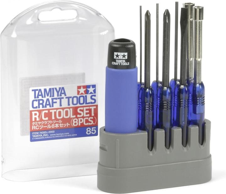Tamiya Jeu d'outils RC 8 pièces.