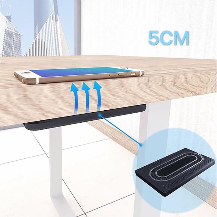 Immagine prodotto PhoneLook Stazione di ricarica wireless invisibile Ricarica wireless nascosta sotto il tavolo (10 W)