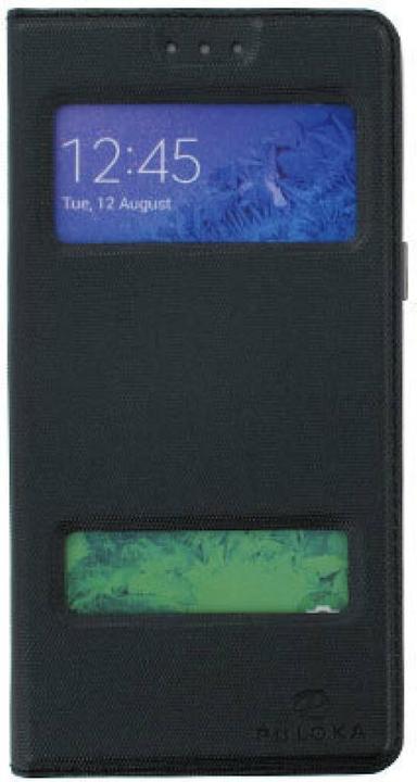 Actual product image Puloka Flip Case Samsung Galaxy A5 2015 ( SM-A500F) Black (Samsung Galaxy A5)