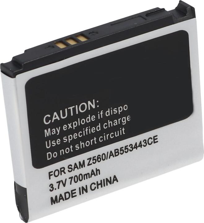 Actual product image AccuCell Battery Samsung SGH-Z560, AB553443CECSTD