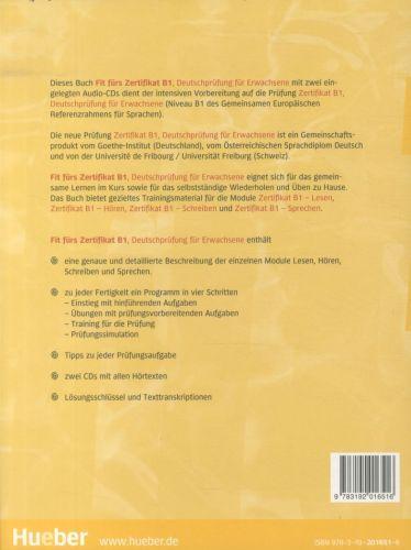 Produktbild Fit fürs Zertifikat B1. Lehrbuch mit zwei integrierten Audio (Deutsch, Frauke van der Werff, 2021)
