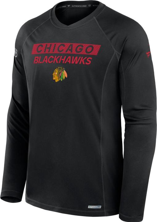 Produktbild Fanatics Chicago Blackhawks Authentic Pro RINK Longsleeve - L (L)