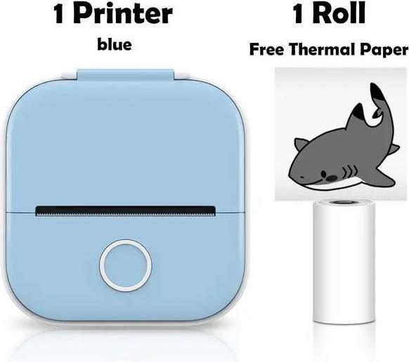 Actual product image Phomemo T02 (Black and white)