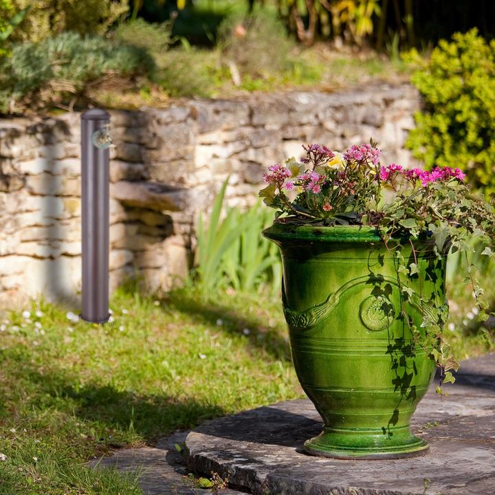 Actual product image Relaxdays Garden Water Fountain Column, Antique Style
