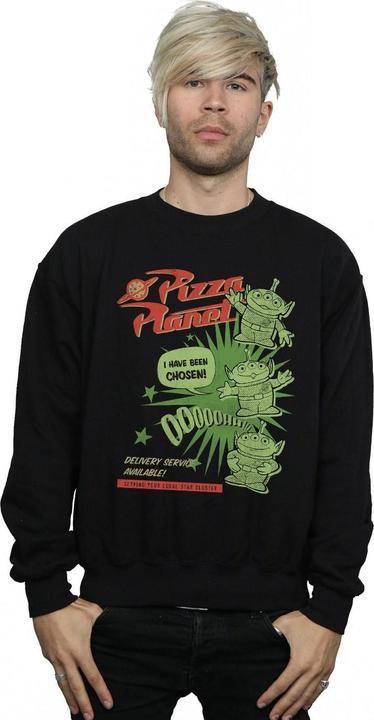 Actual product image Disney Mens Toy Story 4 Pizza Planet Little Green Men Sweatshirt (3XL)