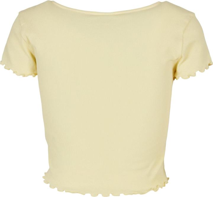 Image du produit Urban Classics Tee-shirt femme croisé à côtes - 12114 (S)