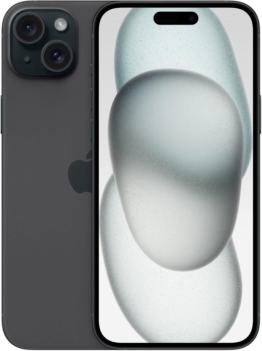 Apple iPhone 15 Plus (128 GB, Black, 6.70", SIM + eSIM, 48 Mpx, 5G)