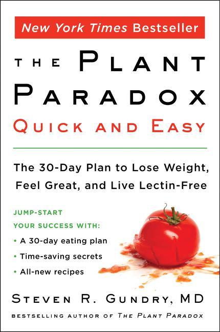 Actual product image Gundry:Plant Paradox Quick and Easy (English)