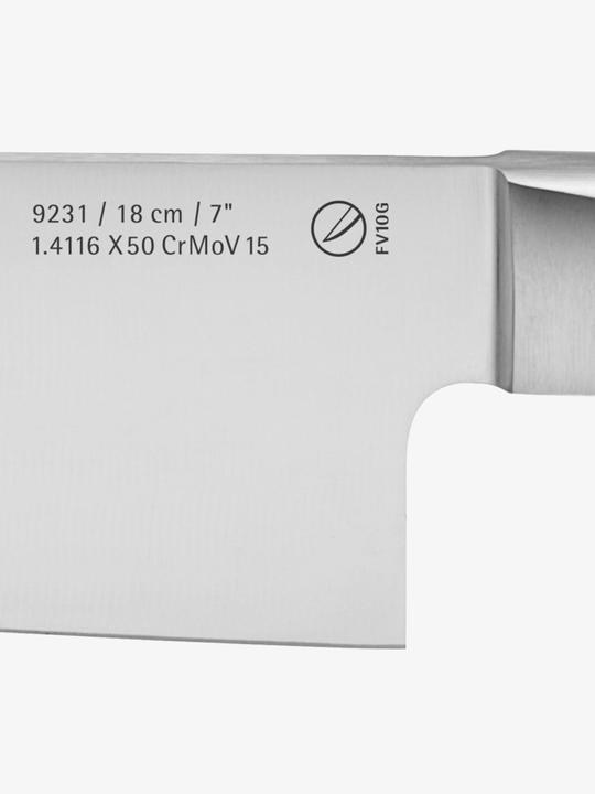 Produktbild WMF Santokumesser SPITZENKLASSE PLUS Schwarz (18 cm)