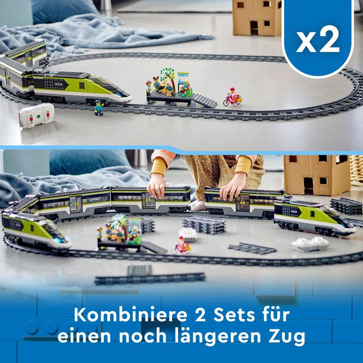 Immagine prodotto LEGO Treno espresso passeggeri (60337, LEGO City, LEGO Powered UP)