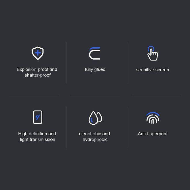 Produktbild Nillkin Impact Resistance Curved Schutzfolie - 2 Stück (2 Stück, Huawei P50 Pro)