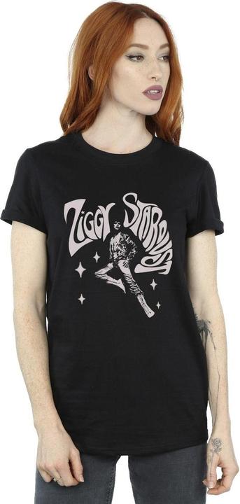 Immagine prodotto David Bowie Ziggy Pose Maglietta Ampia Donna (S)