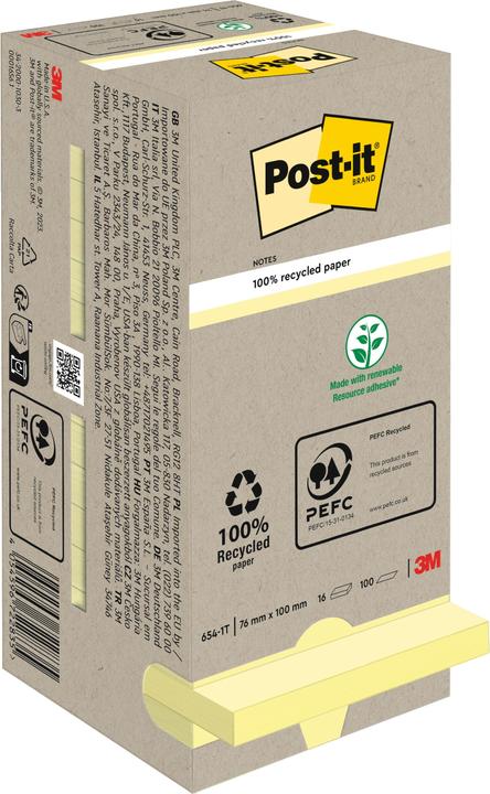 Produktbild Post-it Recycling (76 x 76 mm)