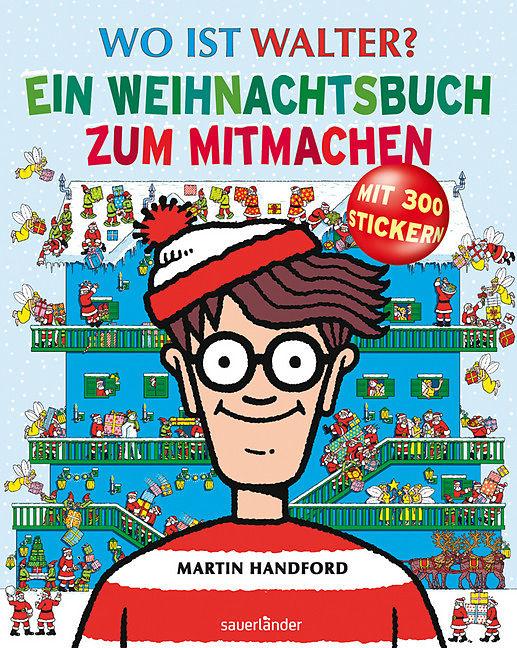 Produktbild Wo ist Walter? Ein Weihnachtsbuch zum Mitmachen (Deutsch, Martin Handford)