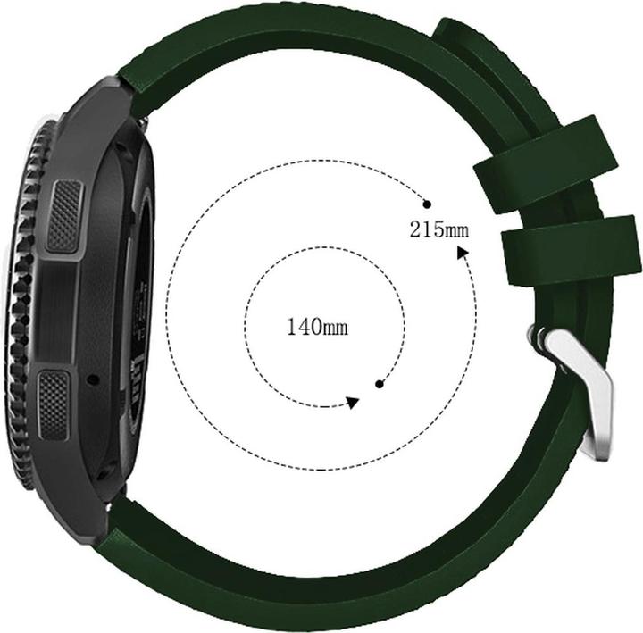 Produktbild Cadorabo Armband für Samsung Galaxy Gear (22 mm, TPU)
