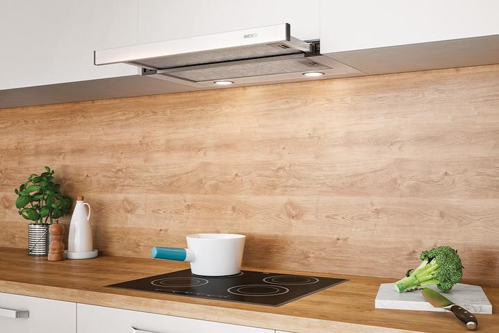 Image du produit Wesco Hotte encastrable EVM 205-60 poignée blanche (4010763)