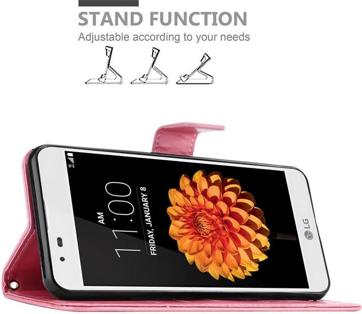 Image du produit Cadorabo Couverture du livre de fleurs (LG K7)