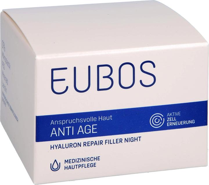 Immagine prodotto Eubos Notte Di Riempimento Del Rappresentante Hyalu (50 ml, Crema notte)