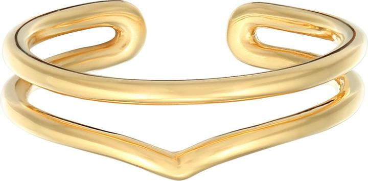 Actual product image Elli Ring Wrap Ring Open V Shape 925 Silver (54, 925 Silver)