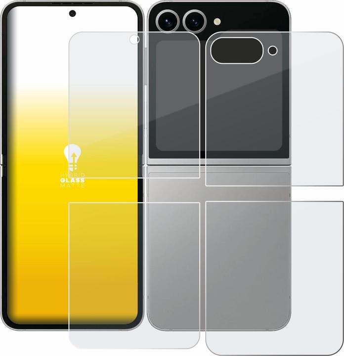 Productafbeelding upscreen Reflectiescherm Vetro Opaco (1 Stuk, Samsung Galaxy Z Flip6)