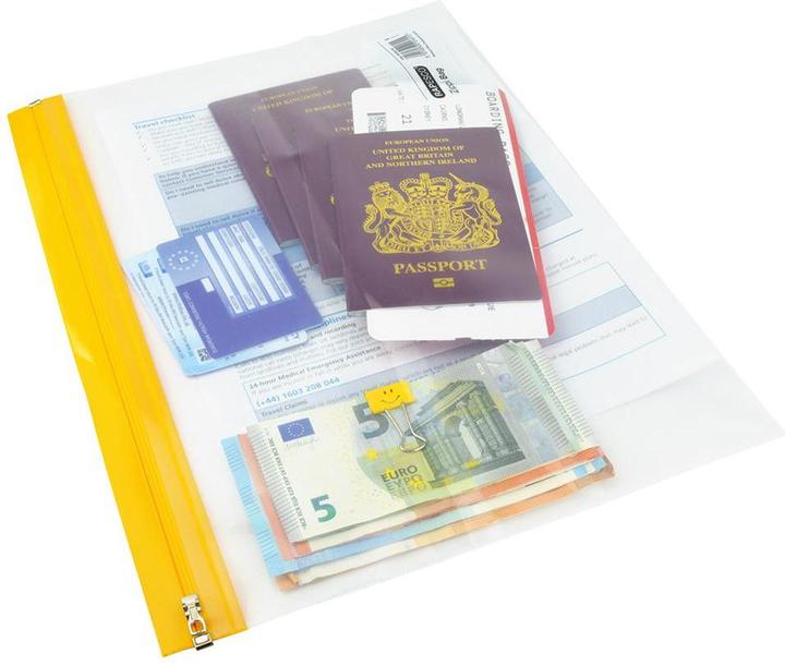 Produktbild Rapesco Dokumentenmappe mit Reissverschluss 1503 A4+ sortiert (A4+, 5 x)