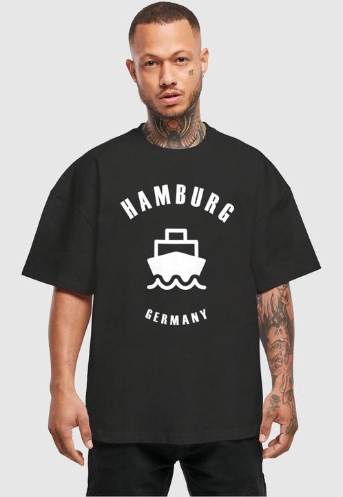 Produktbild Merchcode Hamburg X Ultra Heavy Cotton Box T-Shirt - 112321 (L)