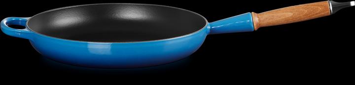 Actual product image Le Creuset Frying Pan Sig 28cm Azure (28 cm, Frying pan, Cast iron, Enamel)