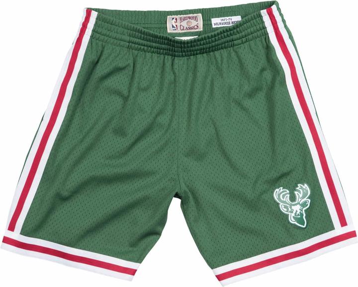 Image du produit Mitchell & Ness M&N NBA Swingman Shorts Milwaukee Bucks Road 1971-72 (XL)