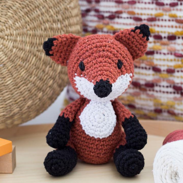 Produktbild Hoooked DIY Häkel-Set Milano Eco Barbante Fuchs Fergie