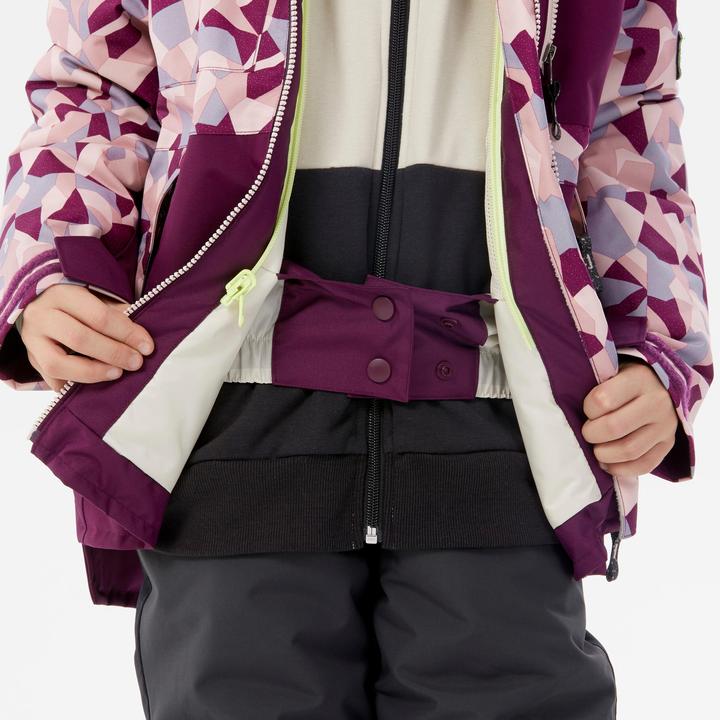 Produktbild Wedze Snowboardjacke Kinder - SNB 500 Camouflage lila (146)