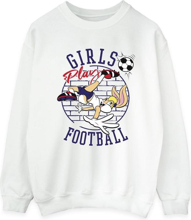 Actual product image Looney Tunes Womens/Ladies Lola Bunny Girls Play Football Sweatshirt (M)