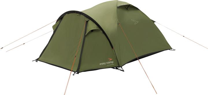 Actual product image Easy Camp Kuppelzelt Setesdal 3 (olivgr?n, mit Tunnel-Vorbau, Modell 2025) (Dome tent, 3.70 kg, 3 persons)