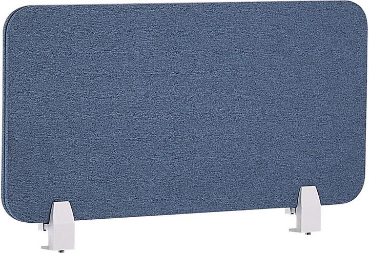 Actual product image Beliani Desk divider blue 80 x 40 cm WALLY (80 x 40 cm)