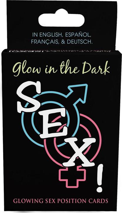 Produktbild Kheper Games Glow-in-the-Dark Sex! Cards (Kartenspiel, Englisch, Französisch, Deutsch)
